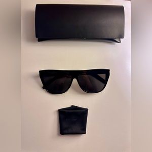 Black Saint Laurent Sunglasses